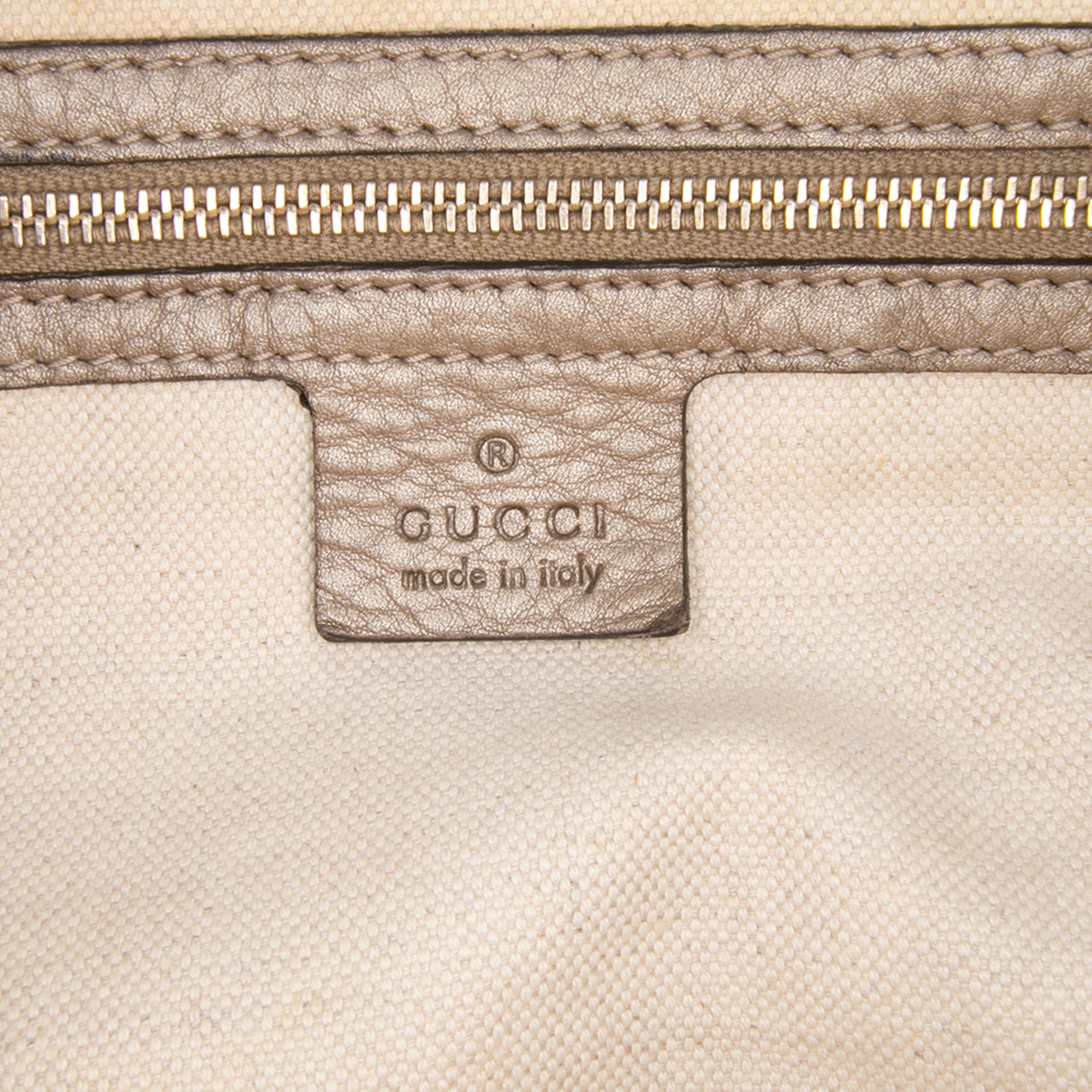 GG Canvas Bella Flap Satchel