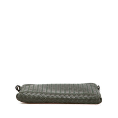 Leather Intrecciato Crossbody
