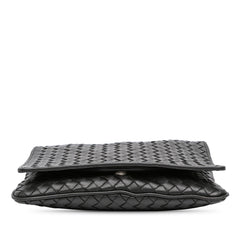 Nappa Intrecciato Flap Crossbody