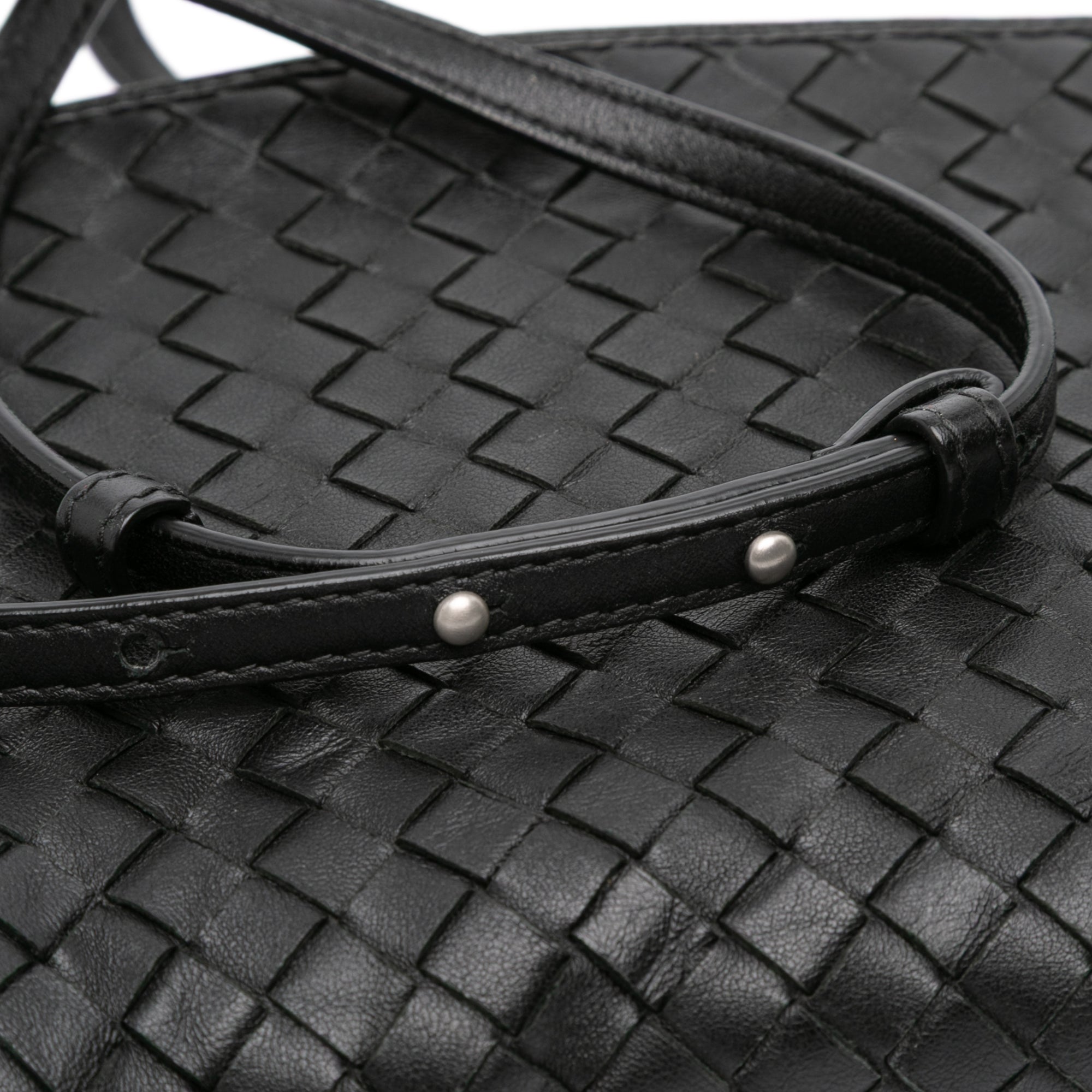 Nappa Intrecciato Flap Crossbody