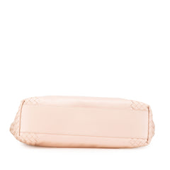Leather Intrecciato Tote