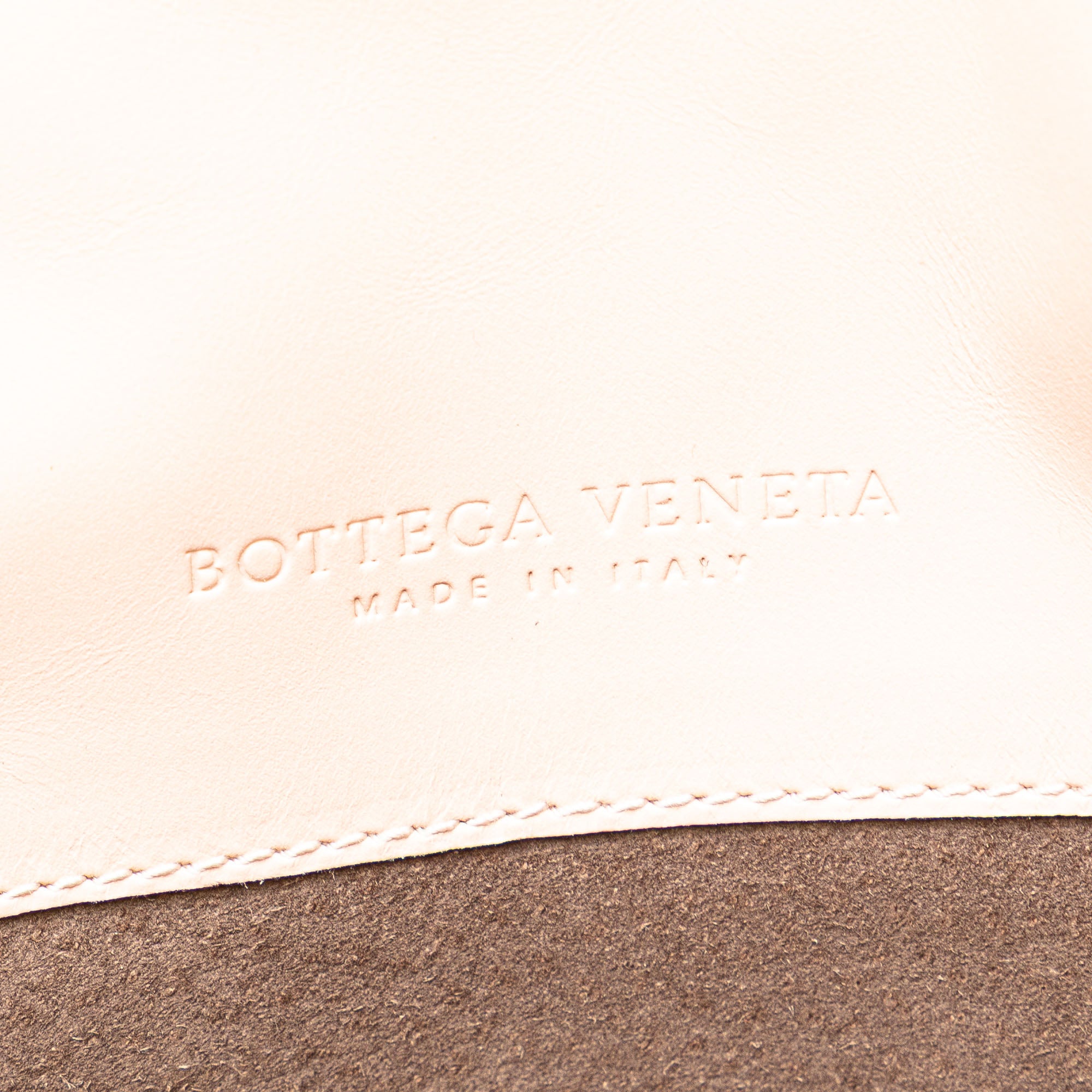 Leather Intrecciato Tote