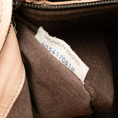 Leather Intrecciato Tote