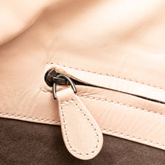 Leather Intrecciato Tote