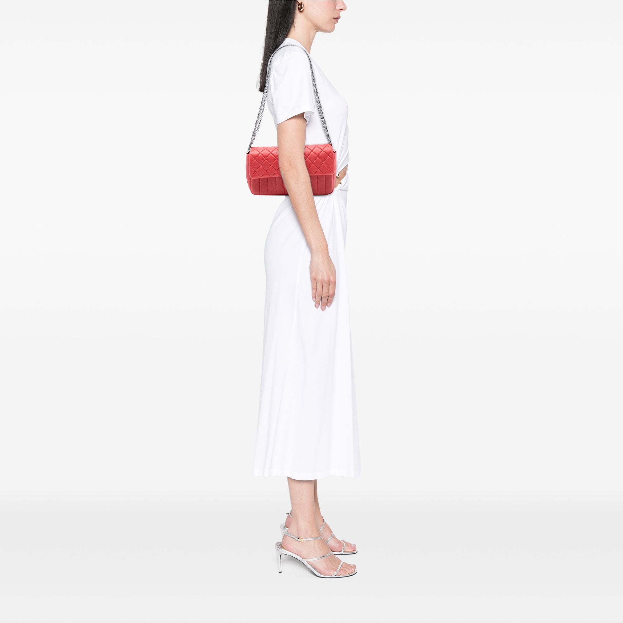 CC Quilted Calfskin Multi Chain Flap