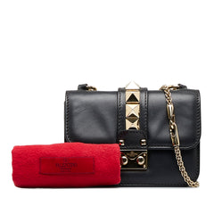 Small Rockstud Glam Lock Crossbody