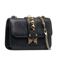 Small Rockstud Glam Lock Crossbody