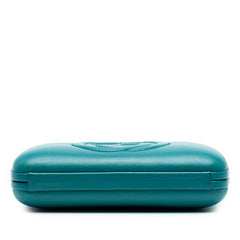 Leather Soho Clutch on Chain