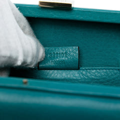 Leather Soho Clutch on Chain