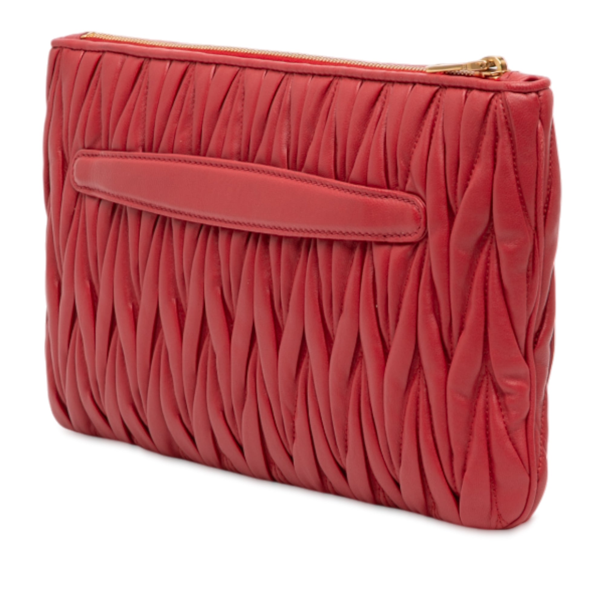 Matelasse Nappa Clutch