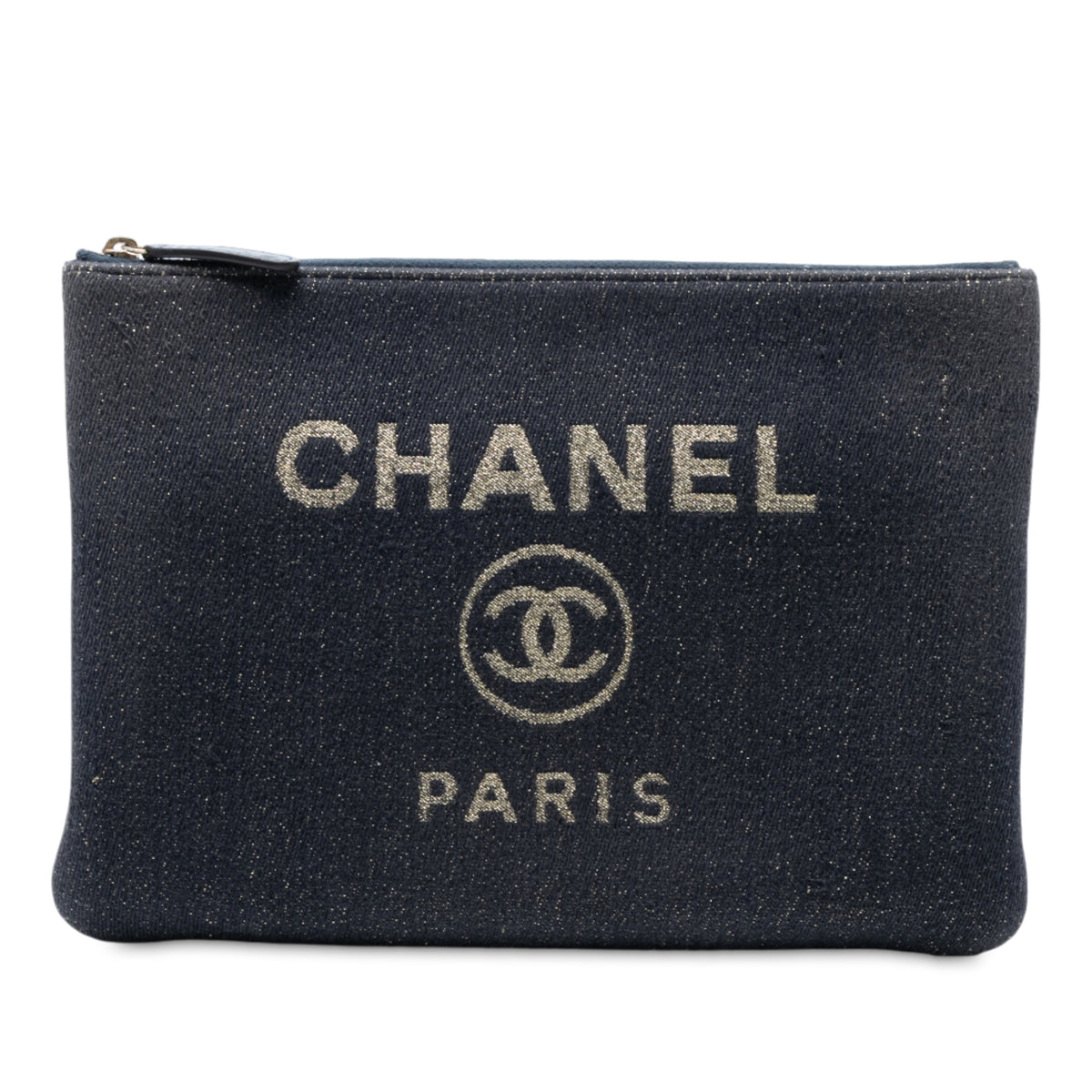 Medium Denim Deauville O Case Clutch