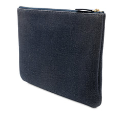 Medium Denim Deauville O Case Clutch
