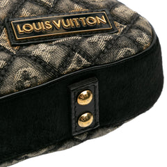 Quilted Monogram Denim Musette