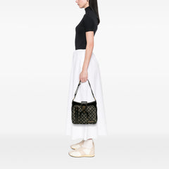 Quilted Monogram Denim Musette