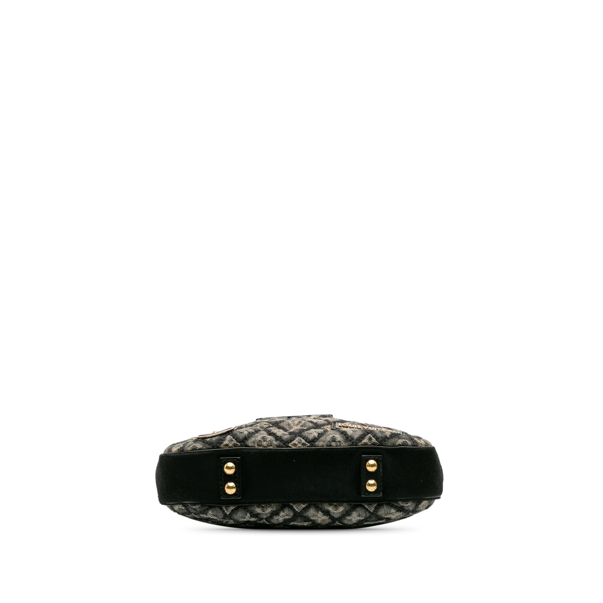 Quilted Monogram Denim Musette
