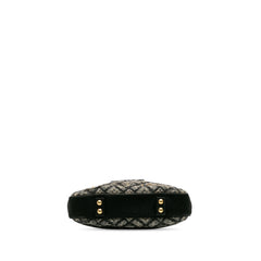Quilted Monogram Denim Musette