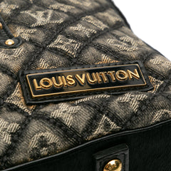 Quilted Monogram Denim Musette