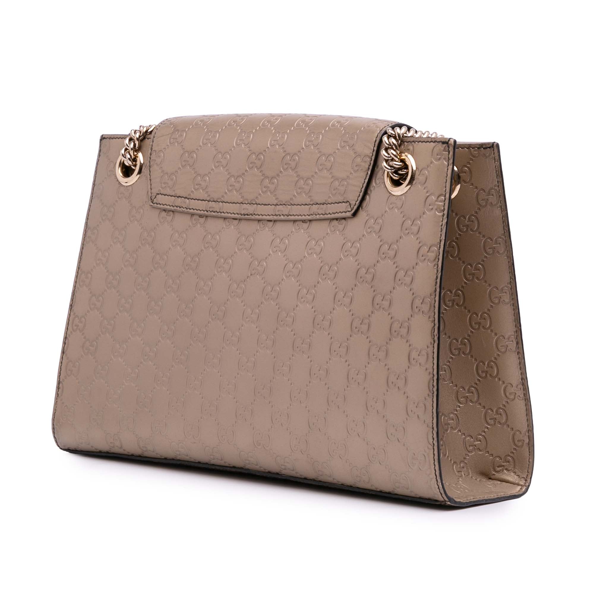 Large Guccissima Emily Shoulder Bag