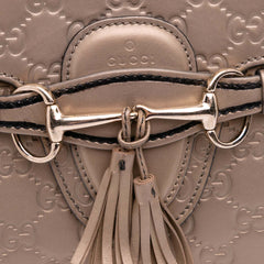 Large Guccissima Emily Shoulder Bag