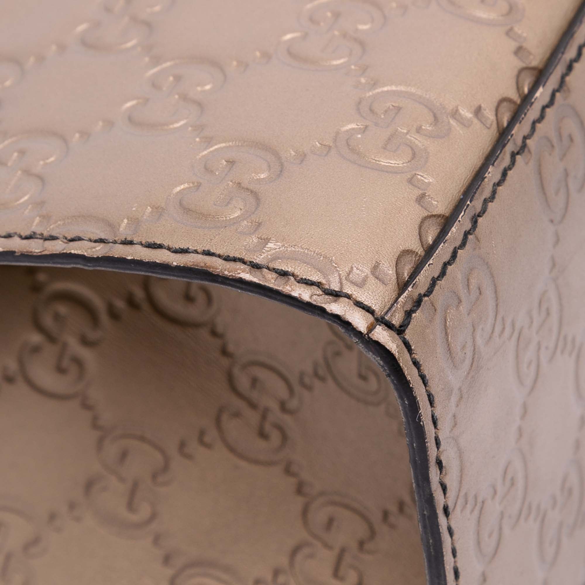 Large Guccissima Emily Shoulder Bag