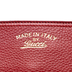 Medium Calfskin Bamboo Shopper Satchel