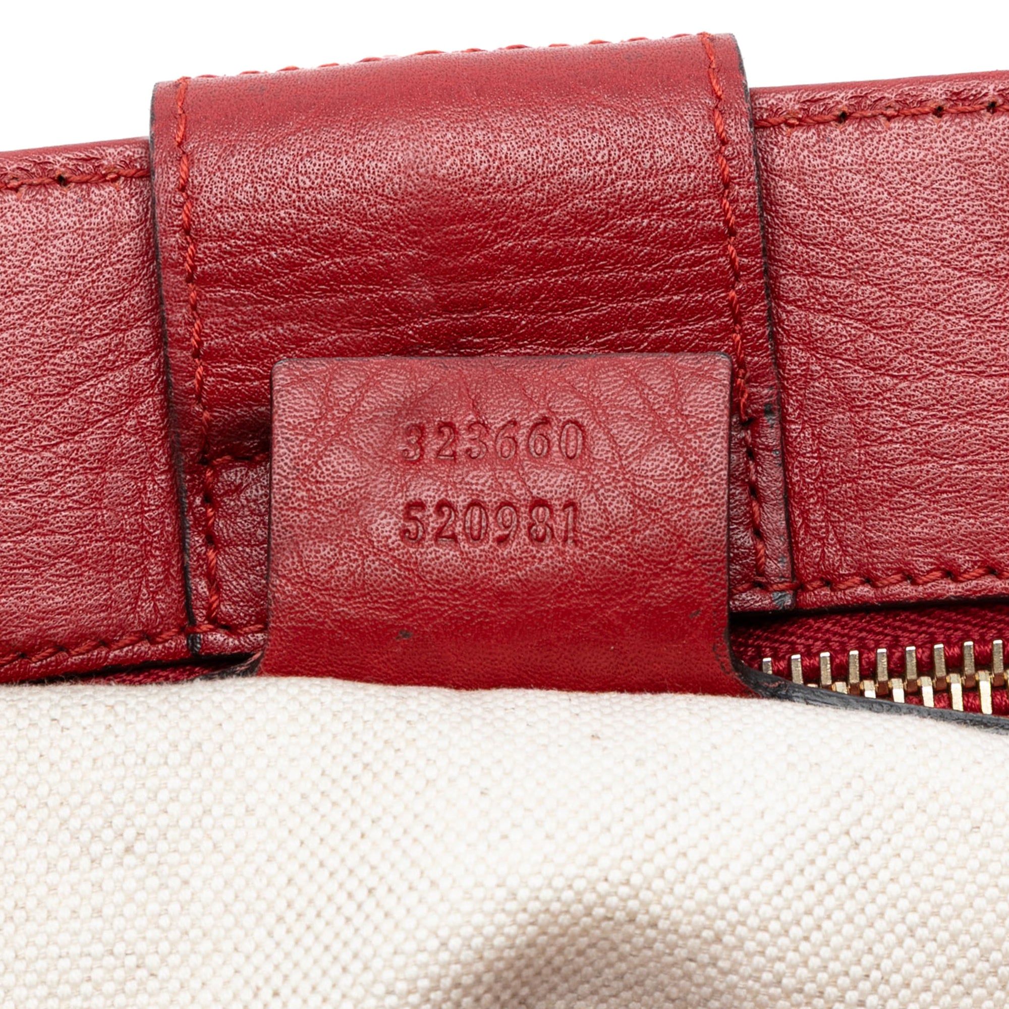 Medium Calfskin Bamboo Shopper Satchel