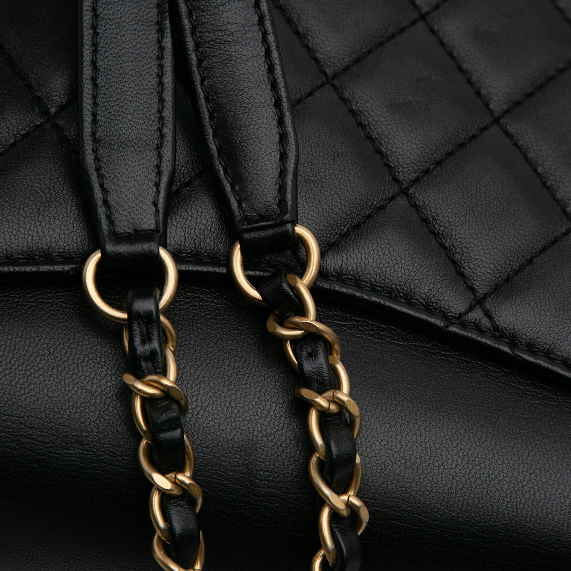 Lambskin Lucky Charms Flap Crossbody