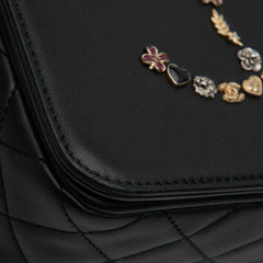 Lambskin Lucky Charms Flap Crossbody