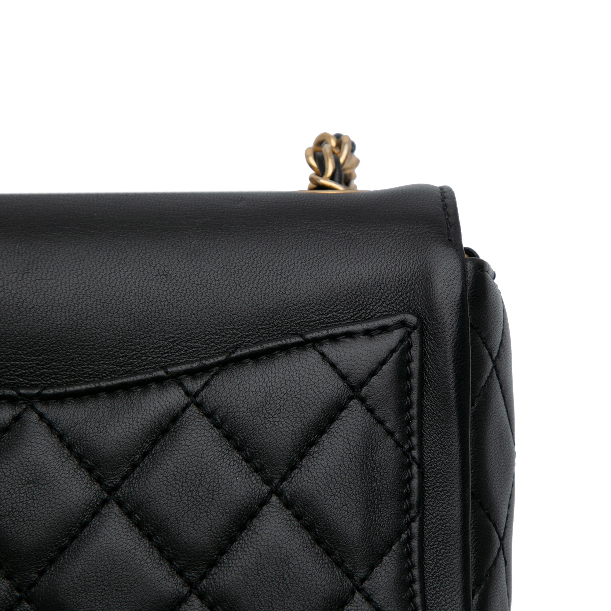 Lambskin Lucky Charms Flap Crossbody