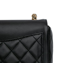 Lambskin Lucky Charms Flap Crossbody
