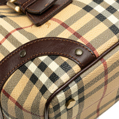 Haymarket Check Coated Canvas Handbag