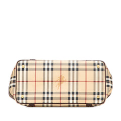 Haymarket Check Coated Canvas Handbag