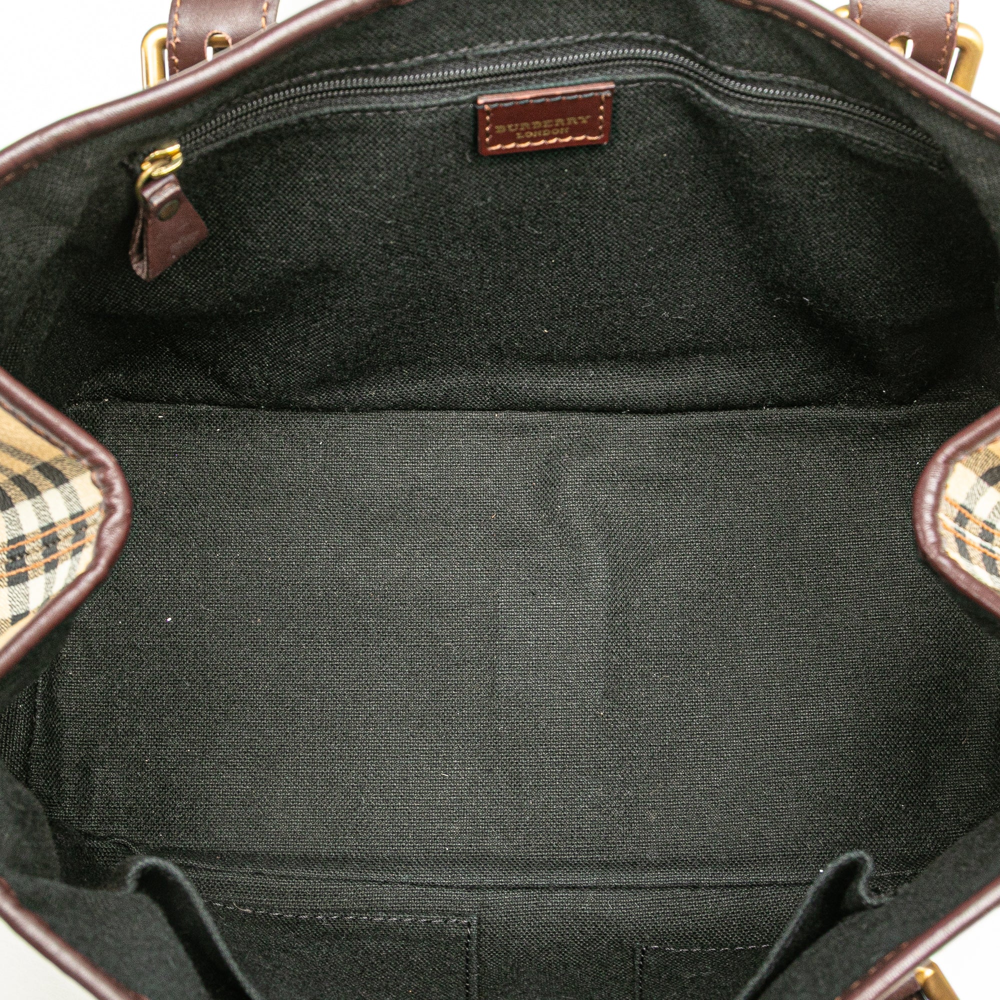 Haymarket Check Coated Canvas Handbag