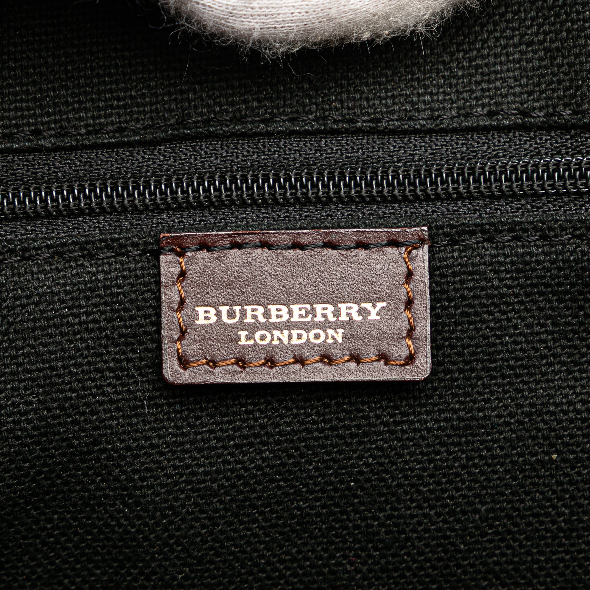 Haymarket Check Coated Canvas Handbag