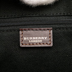 Haymarket Check Coated Canvas Handbag
