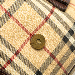 Haymarket Check Coated Canvas Handbag