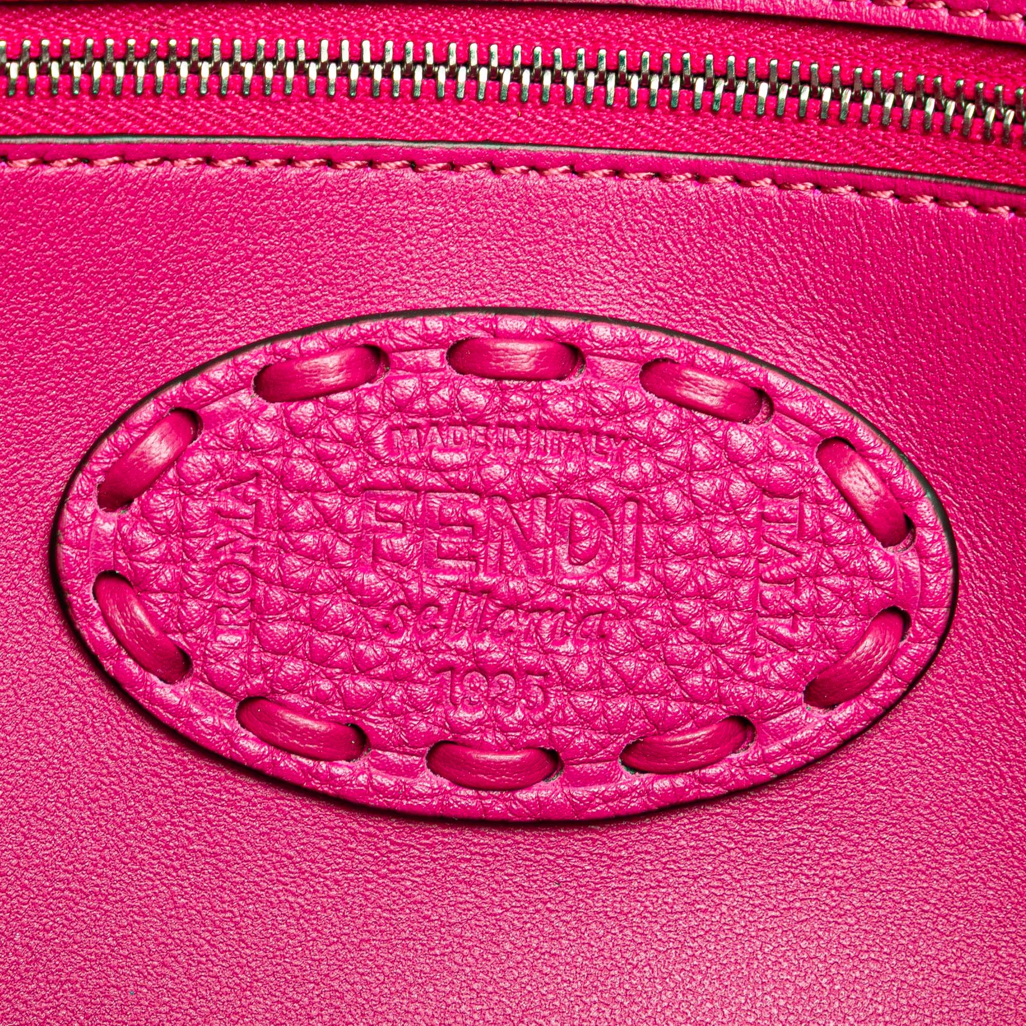 Leather Selleria Baguette Satchel