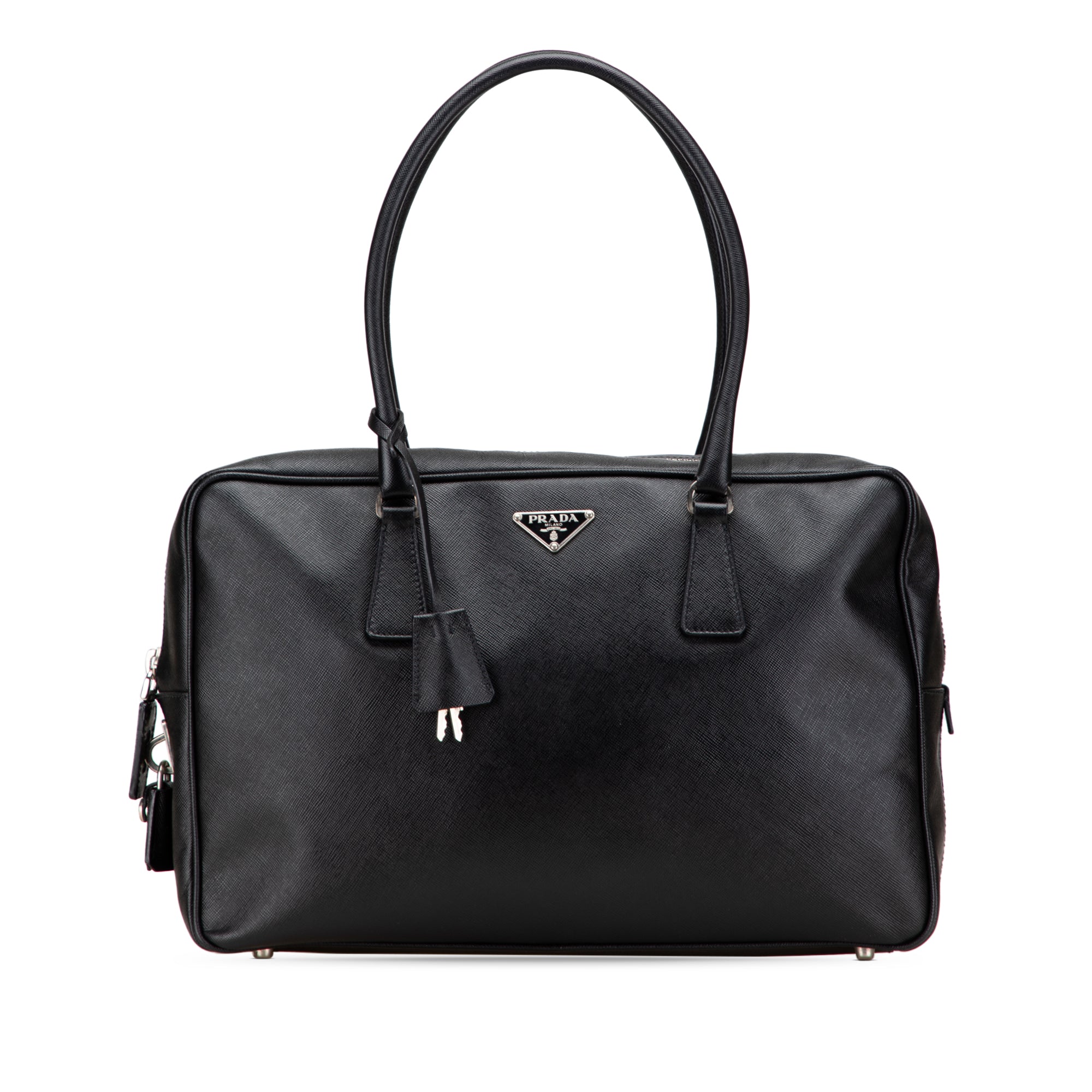 Saffiano Bauletto Handbag