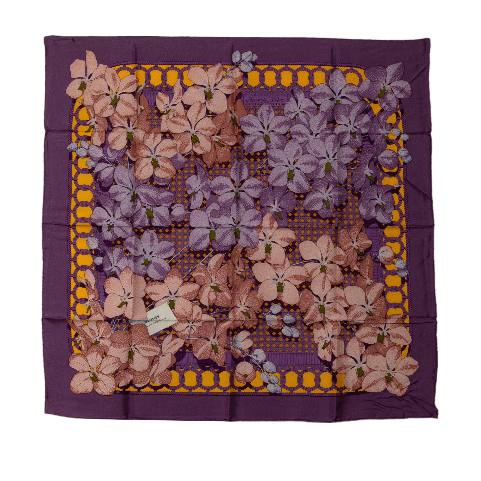 Souvenirs d'Asie Silk Scarf_0