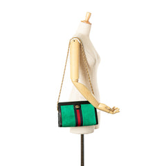 Small Suede Ophidia Chain Crossbody