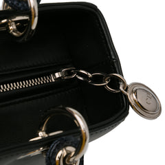 Medium Calfskin Patch Embellished Lady Dior