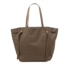 Small Leather Phantom Cabas Tote