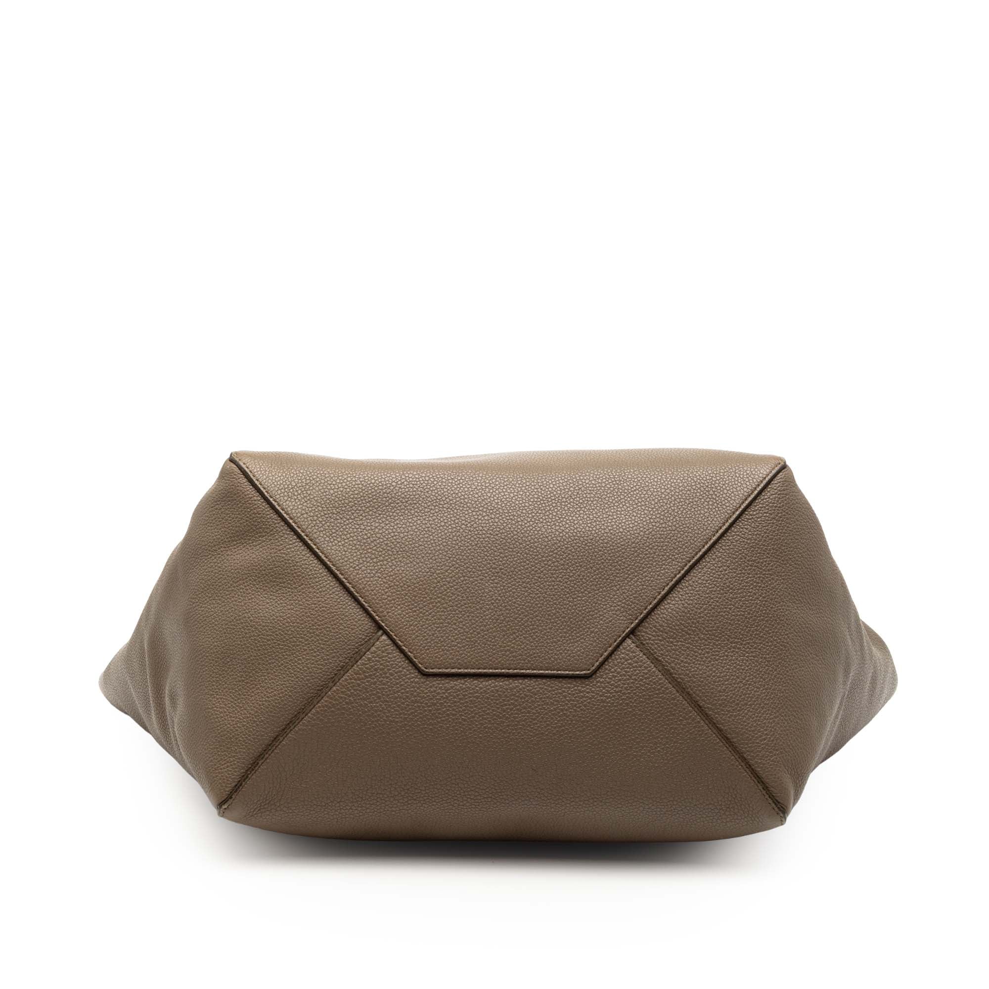 Small Leather Phantom Cabas Tote