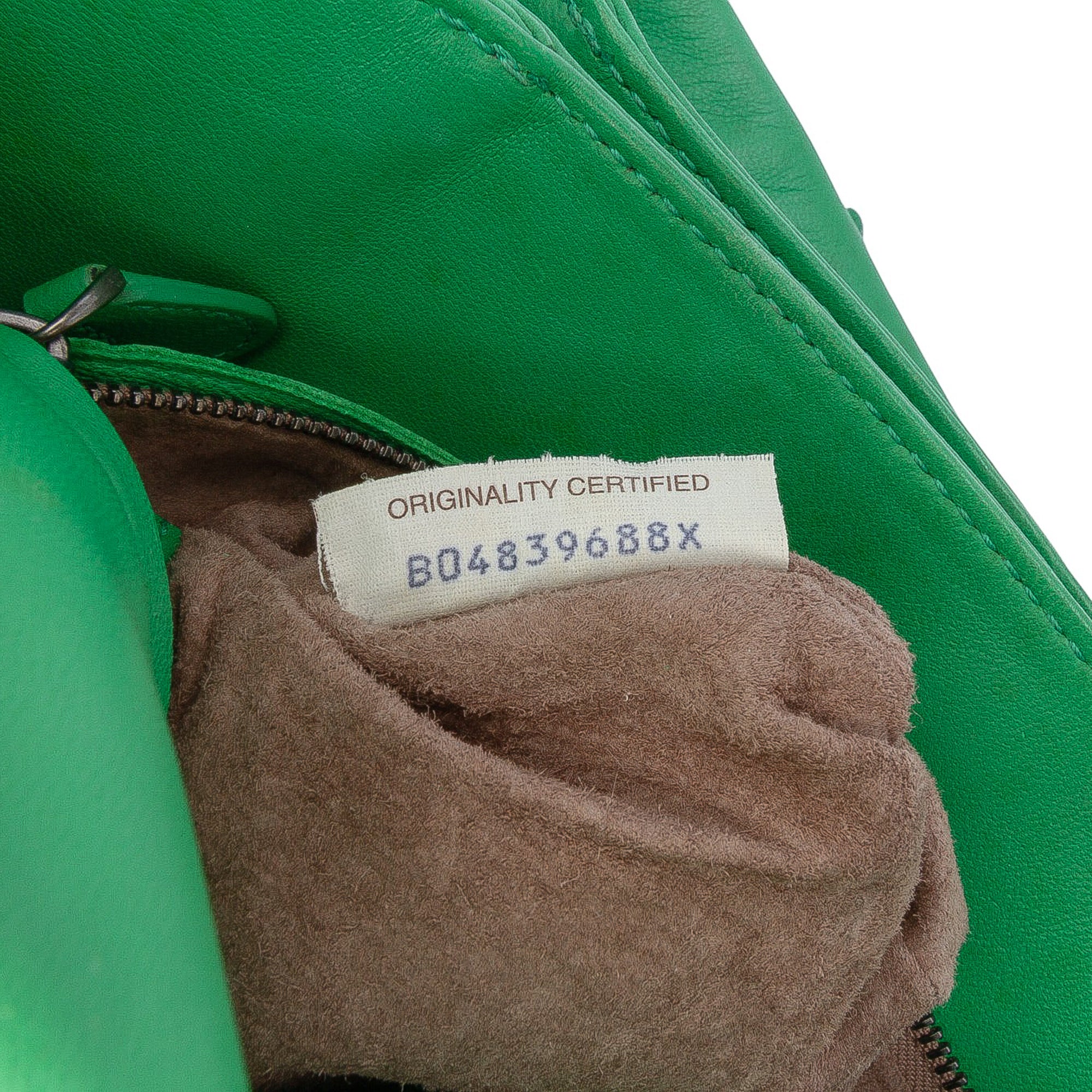 Small Nappa Intrecciato Roma Satchel