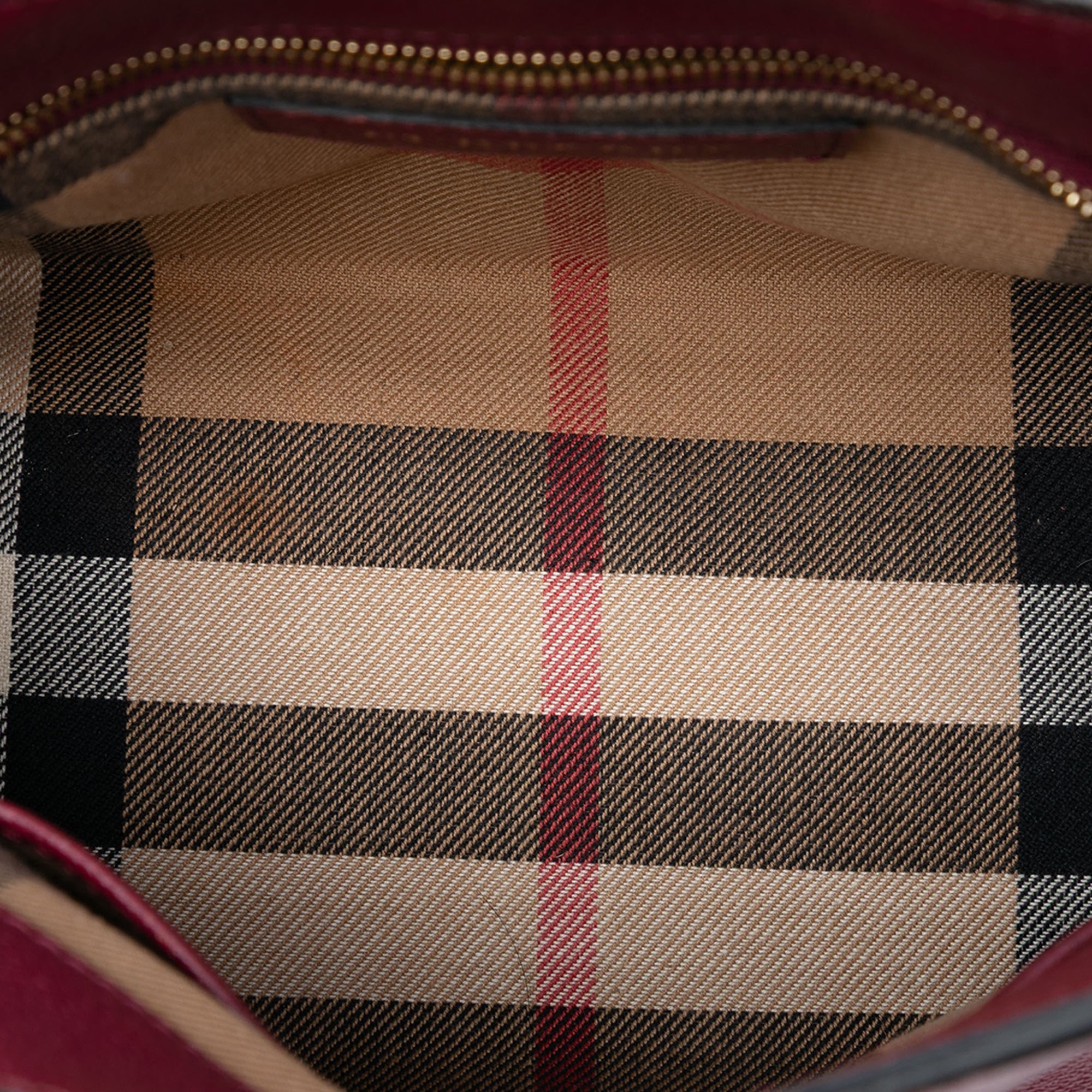 Small Grained Leather Buckle Tote