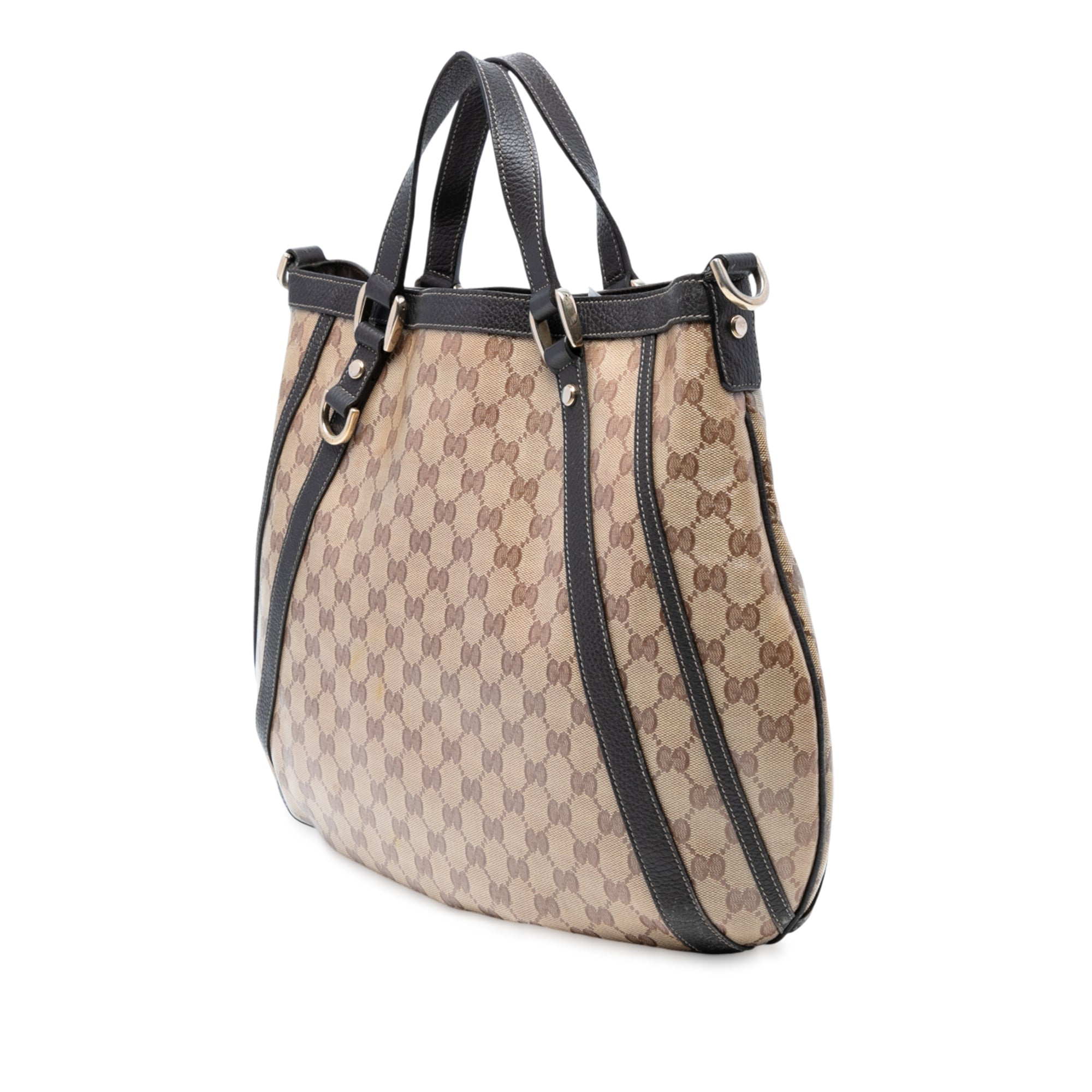 GG Crystal Abbey D Ring Convertible Tote