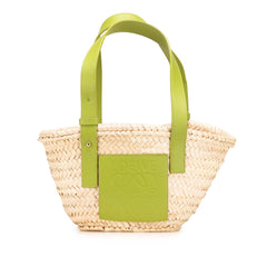 Small Raffia Basket Tote