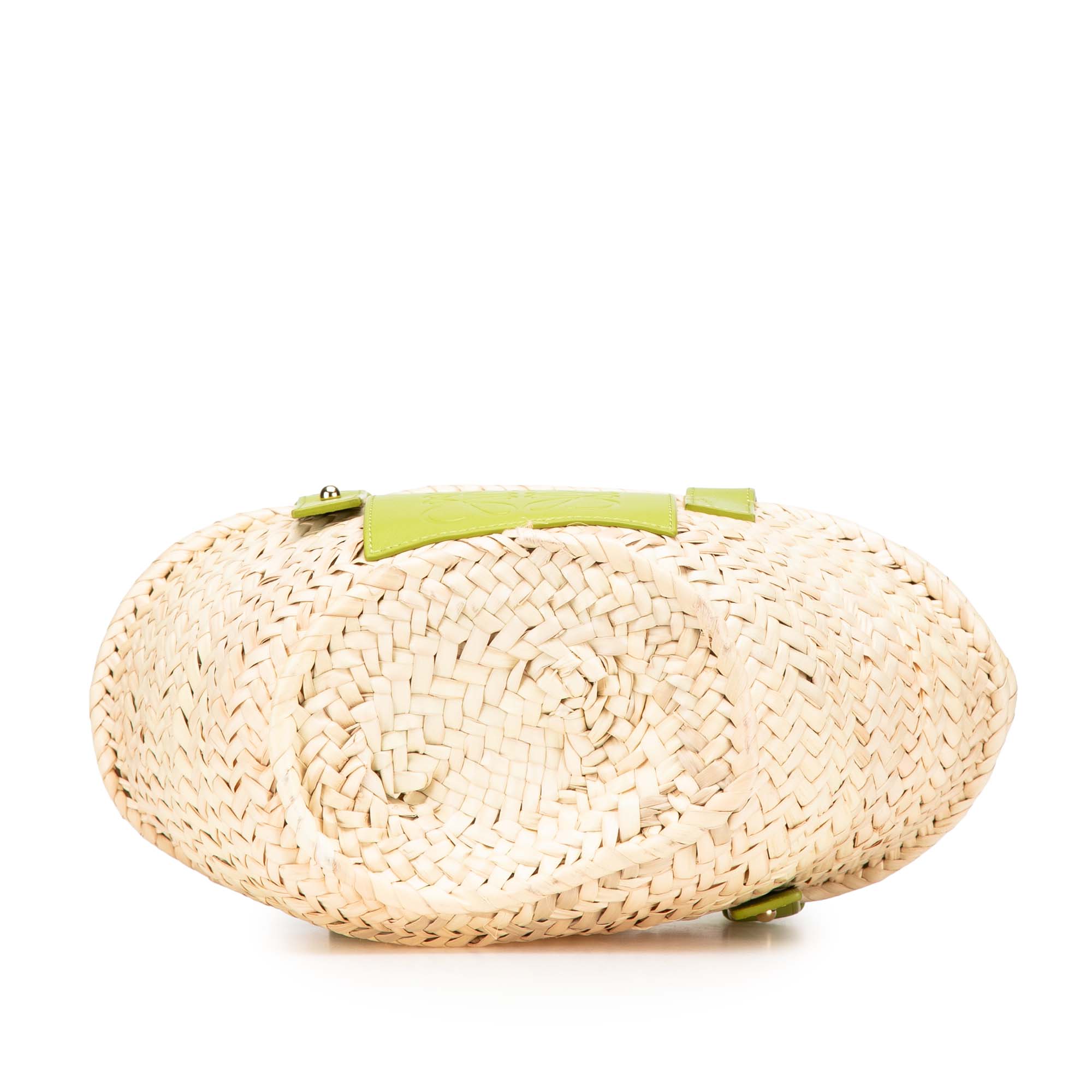 Small Raffia Basket Tote