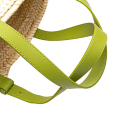 Small Raffia Basket Tote