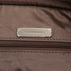 House Check Canvas Shoulder Bag
